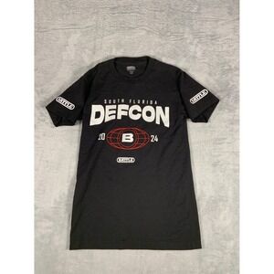 Battle South Florida Defcon 2024 Punisher Skull Mens S Black T-Shirt Men